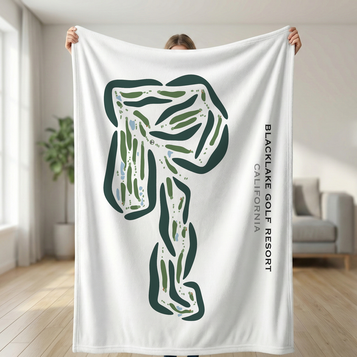 Blacklake Golf Course, California - Printed Golf Courses