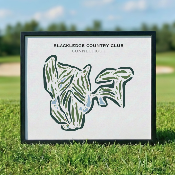 Blackledge Country Club, Connecticut - Printed Golf Courses