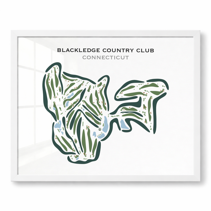 Blackledge Country Club, Connecticut - Printed Golf Courses