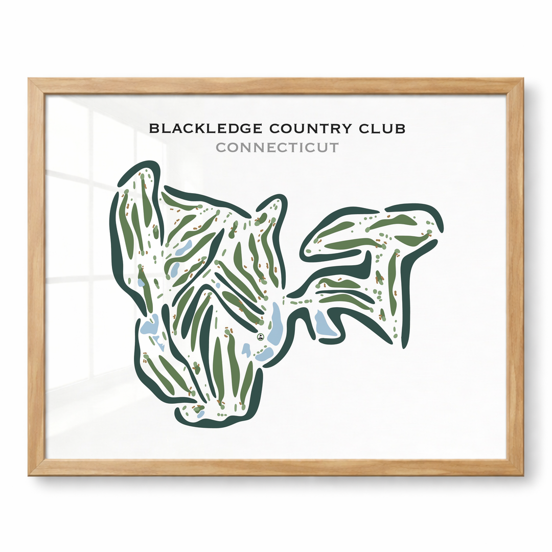 Blackledge Country Club, Connecticut - Printed Golf Courses