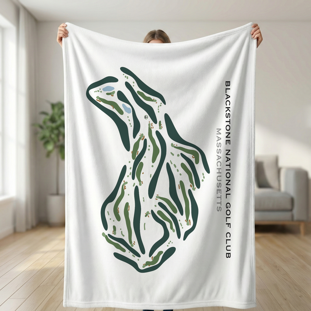 Blackstone National Golf Club, Massachusetts - Printed Golf Course