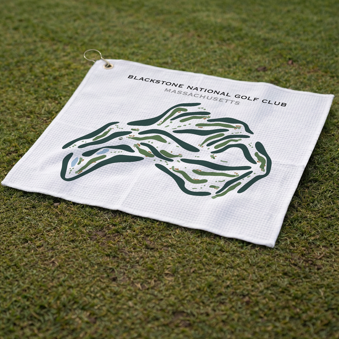 Blackstone National Golf Club, Massachusetts - Printed Golf Course