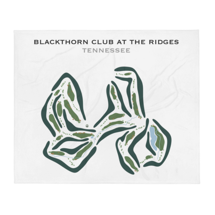 Blackthorn Club at The Ridges, Tennessee - Printed Golf Courses