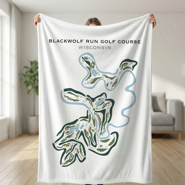 Blackwolf Run Golf Course, Wisconsin - Printed Golf Courses