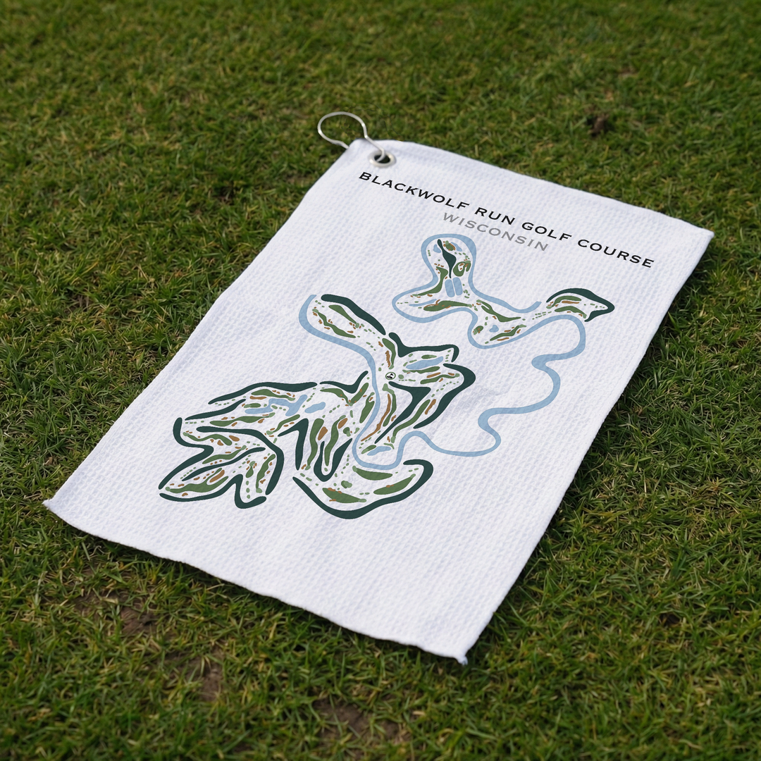 Blackwolf Run Golf Course, Wisconsin - Printed Golf Courses
