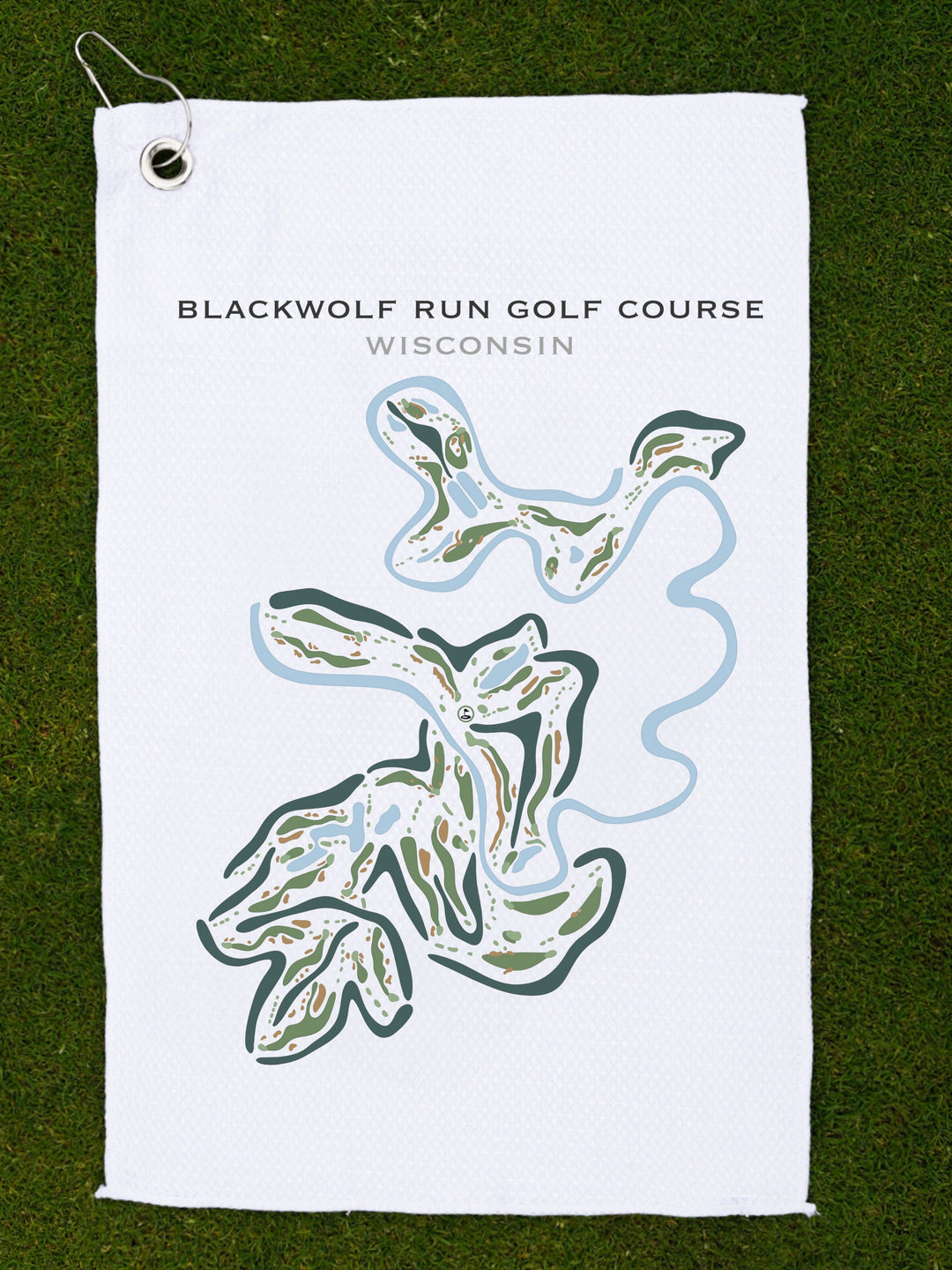 Blackwolf Run Golf Course, Wisconsin - Printed Golf Courses