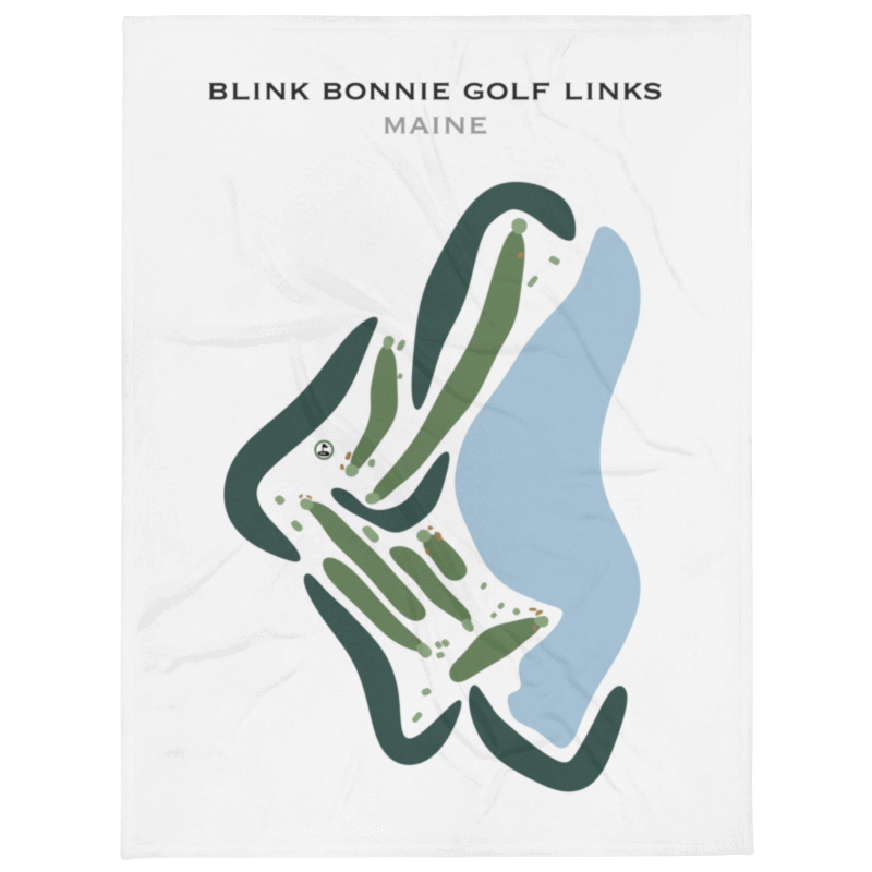 Blink Bonnie Golf Links, Maine - Printed Golf Courses
