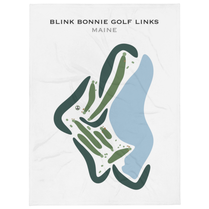 Blink Bonnie Golf Links, Maine - Printed Golf Courses