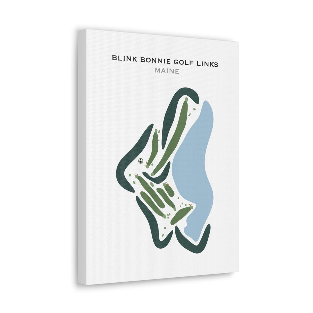 Blink Bonnie Golf Links, Maine - Printed Golf Courses