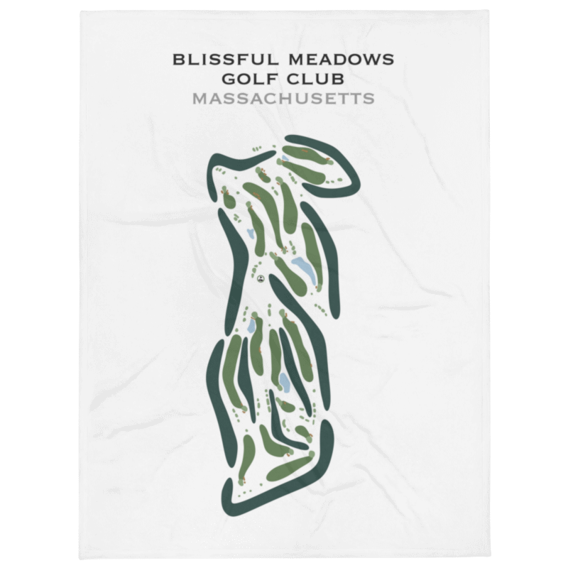 Blissful Meadows Golf Club, Massachusetts - Printed Golf Courses