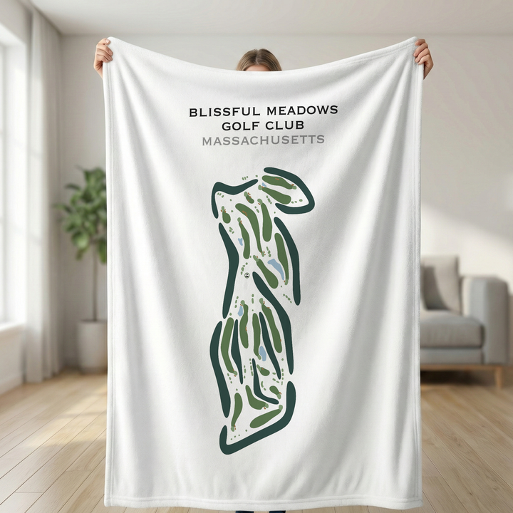 Blissful Meadows Golf Club, Massachusetts - Printed Golf Courses
