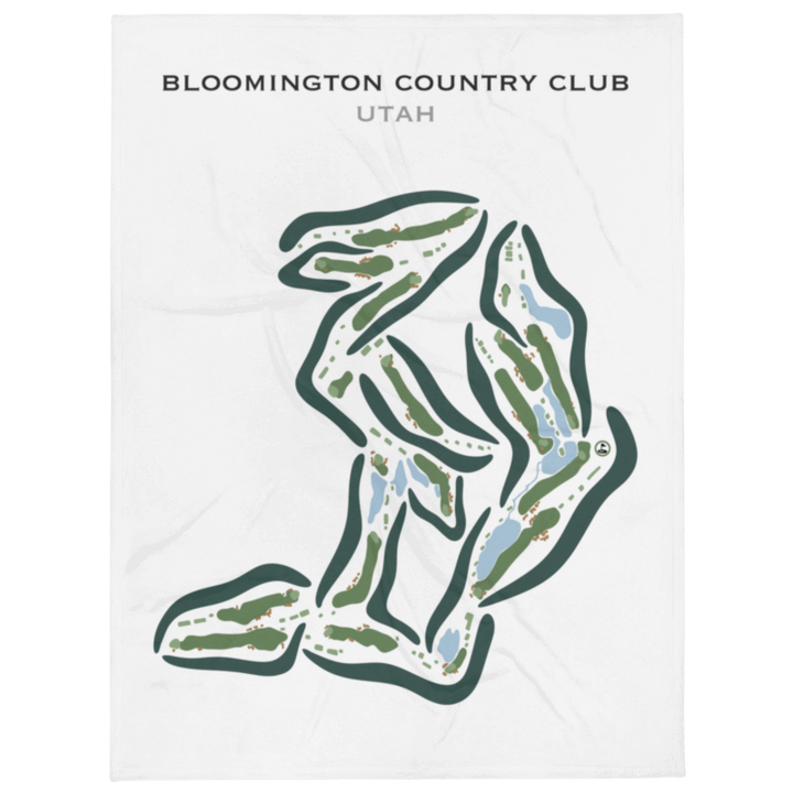 Bloomington Country Club, St George Utah - Printed Golf Courses