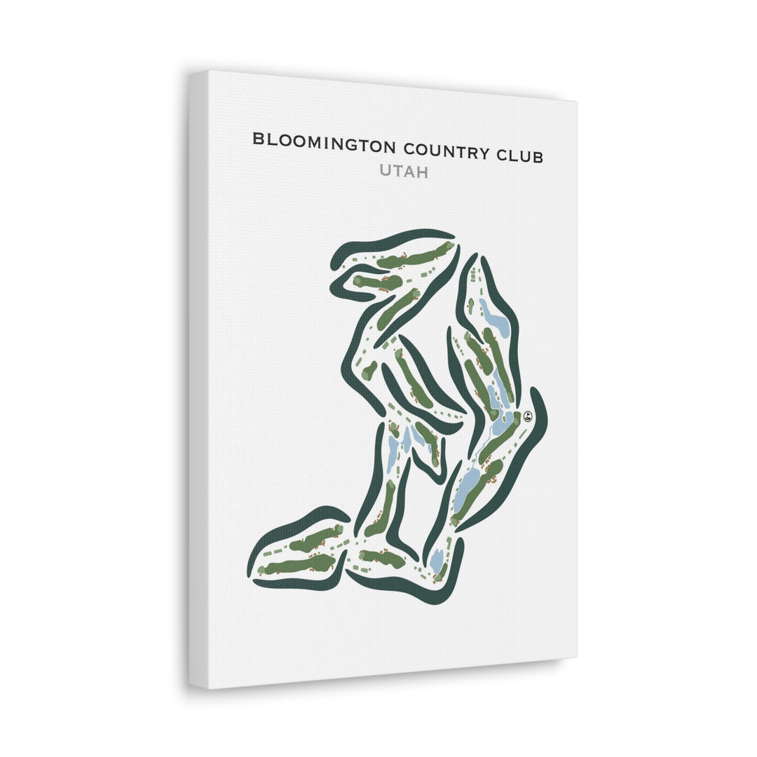 Bloomington Country Club, St George Utah - Printed Golf Courses