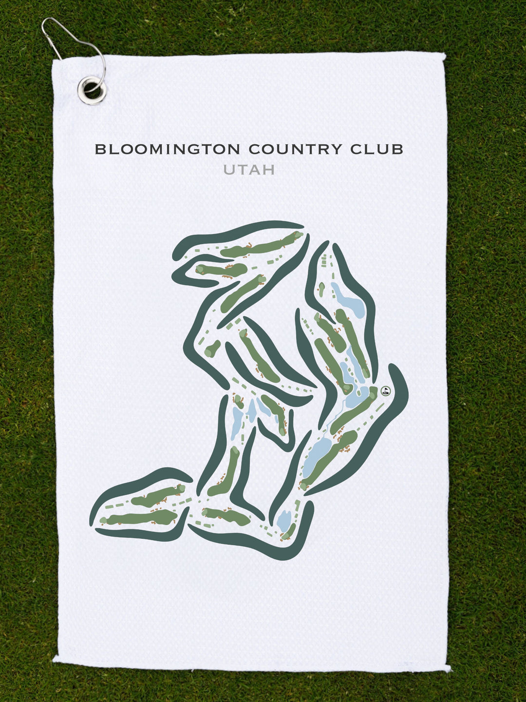 Bloomington Country Club, St George Utah - Printed Golf Courses