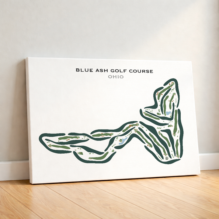 Blue Ash Golf Course, Ohio - Printed Golf Courses