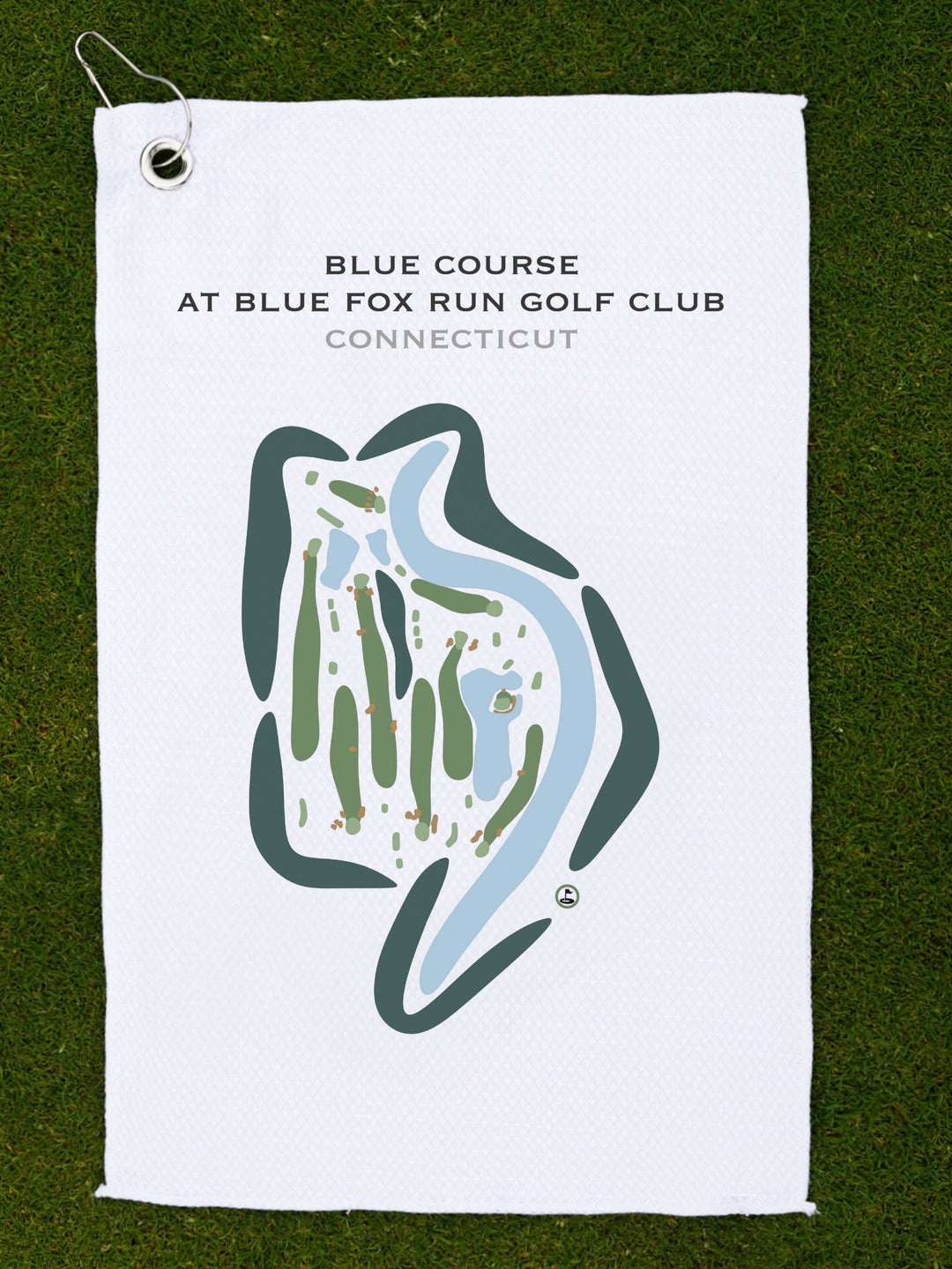 Blue Course at Blue Fox Run Golf Club, Florida - Printed Golf Courses