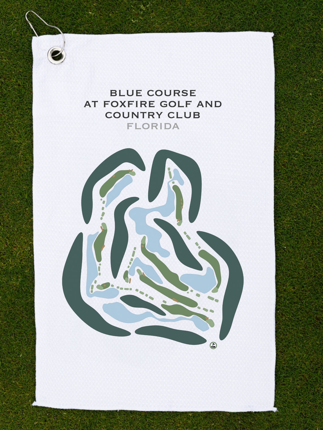 Blue Course at Foxfire Golf & Country Club, Florida - Printed Golf Courses