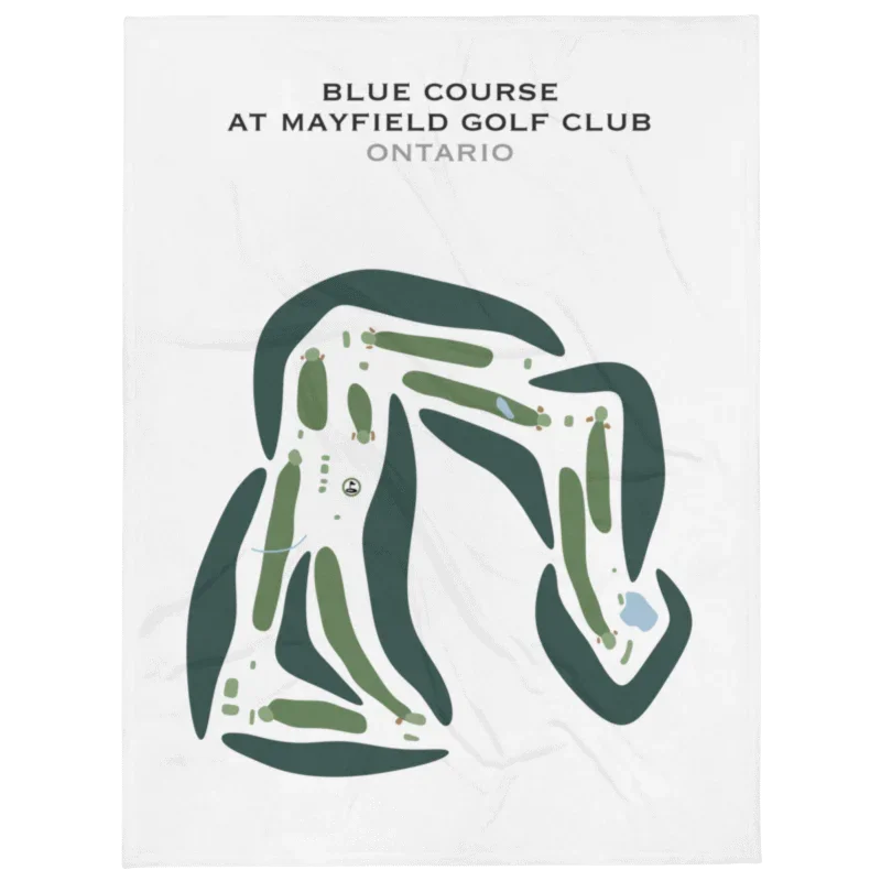 Blue Course at Mayfield Golf Club, Ontario, Canada - Printed Golf Courses