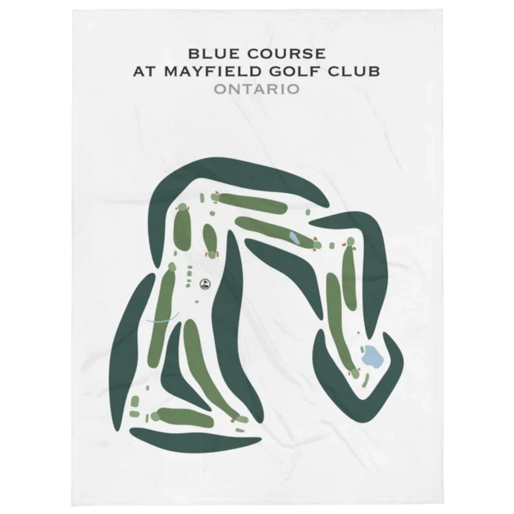 Blue Course at Mayfield Golf Club, Ontario, Canada - Printed Golf Courses