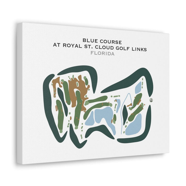 Blue Course at Royal St Cloud Golf Links, Florida - Printed Golf Courses