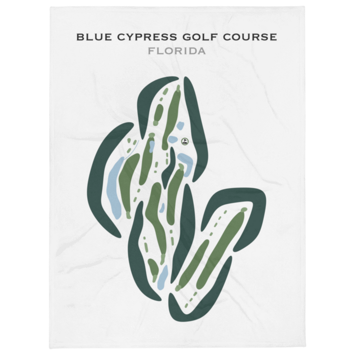 Blue Cypress Golf Course, Florida - Printed Golf Courses