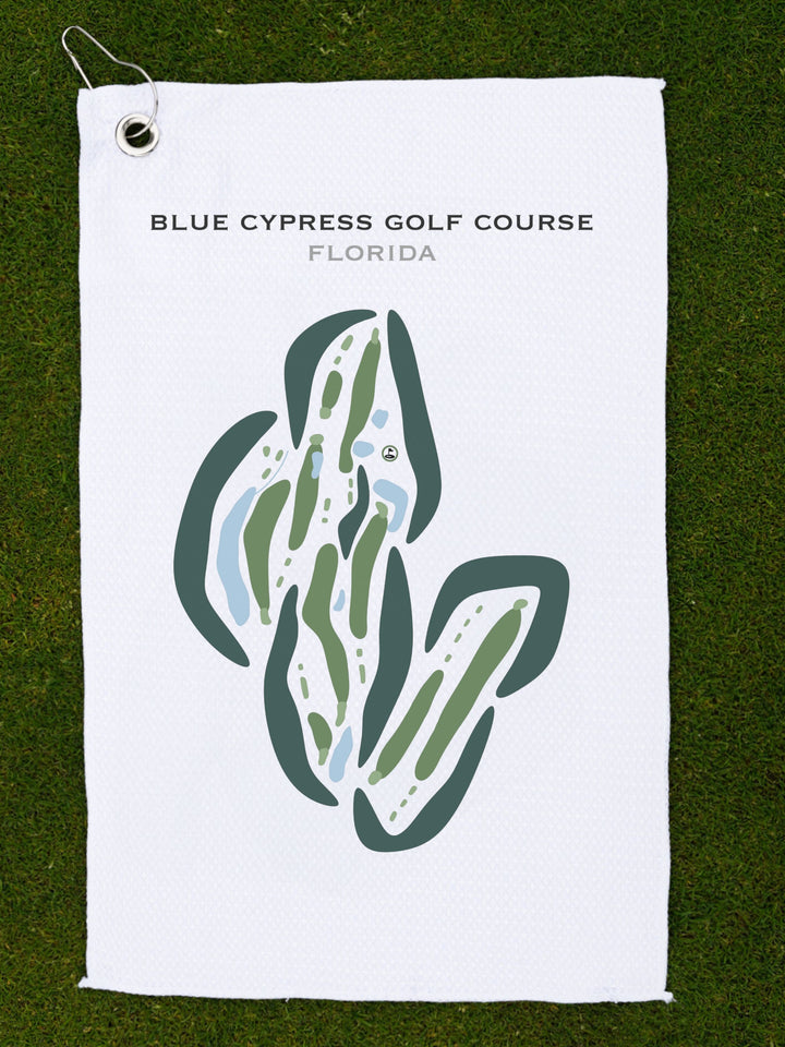Blue Cypress Golf Course, Florida - Printed Golf Courses