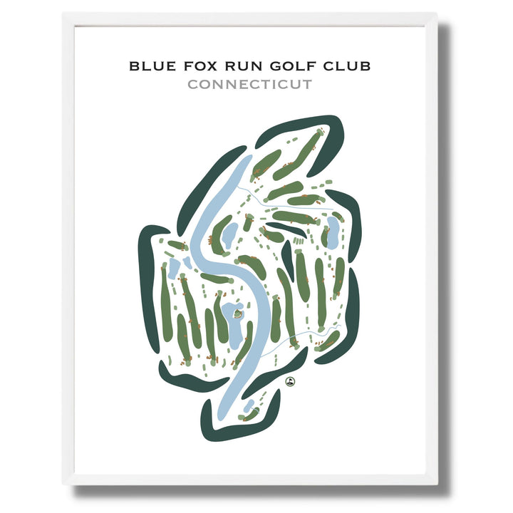 Blue Fox Run Golf Club, Florida - Printed Golf Courses