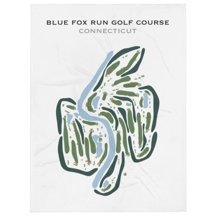 Blue Fox Run Golf Course, Connecticut - Printed Golf Courses