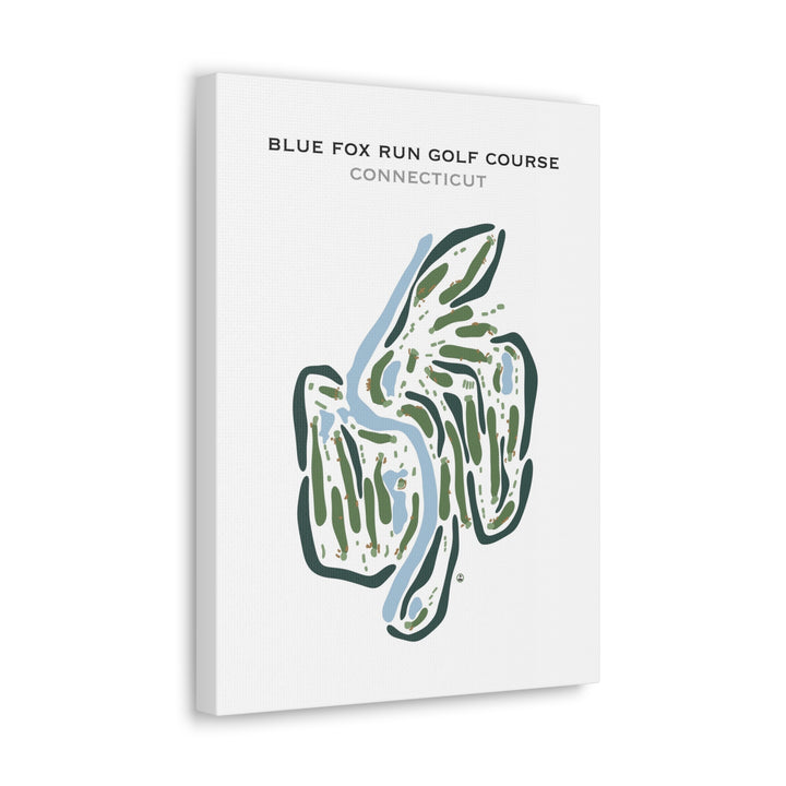 Blue Fox Run Golf Course, Connecticut - Printed Golf Courses