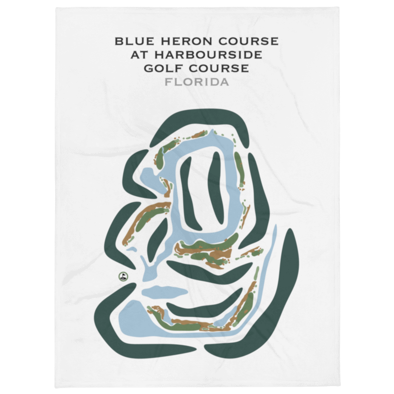 Blue Heron Course at Harbourside Golf Course, Florida - Printed Golf Courses