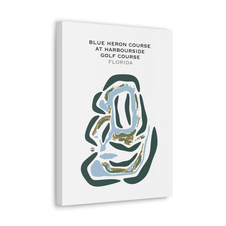 Blue Heron Course at Harbourside Golf Course, Florida - Printed Golf Courses