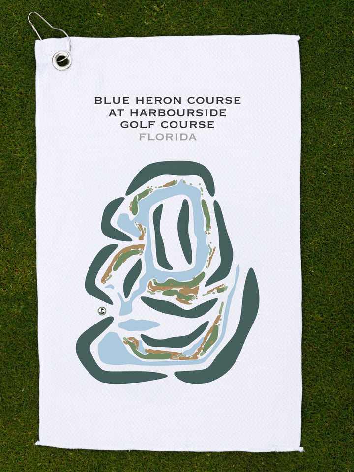Blue Heron Course at Harbourside Golf Course, Florida - Printed Golf Courses