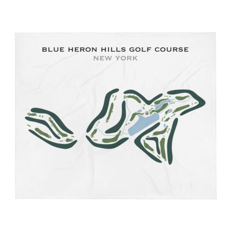 Blue Heron Hills Golf Course, New York - Printed Golf Courses