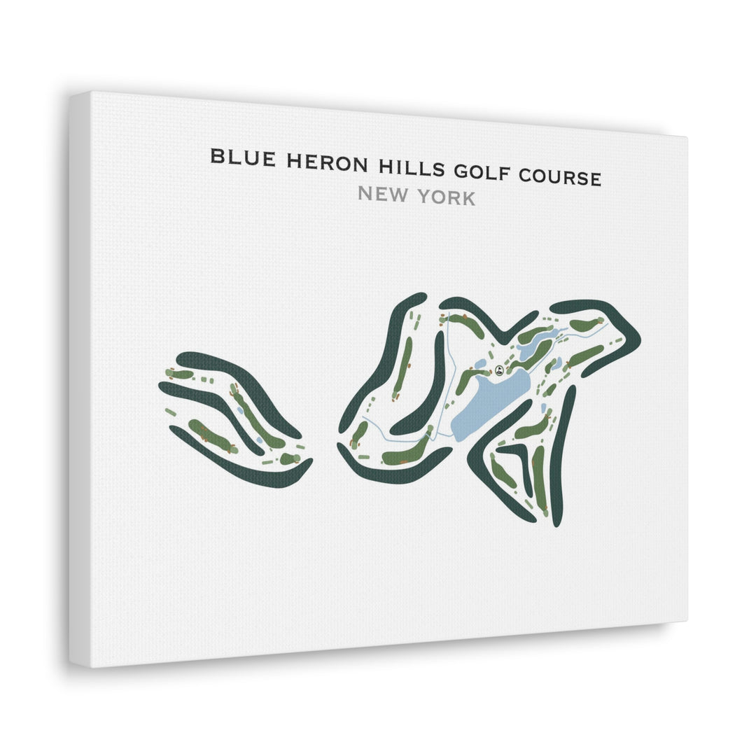 Blue Heron Hills Golf Course, New York - Printed Golf Courses