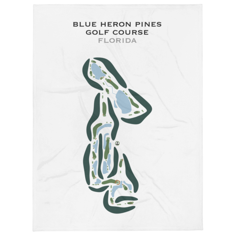 Blue Heron Pines Golf Course, Florida - Printed Golf Courses