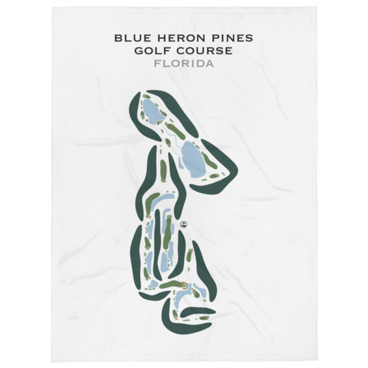 Blue Heron Pines Golf Course, Florida - Printed Golf Courses