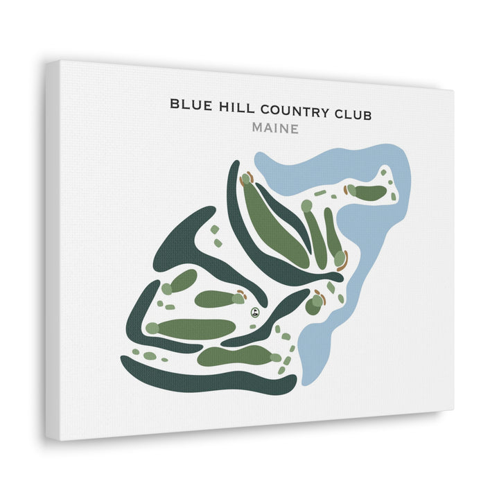 Blue Hill Country Club, Maine - Printed Golf Courses