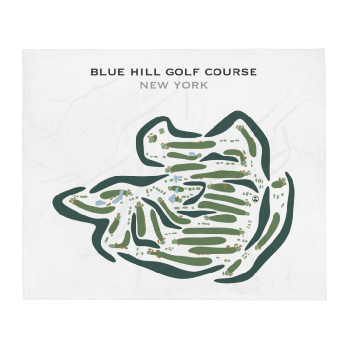 Blue Hill Golf Course, Orangeburg, New York - Printed Golf Courses