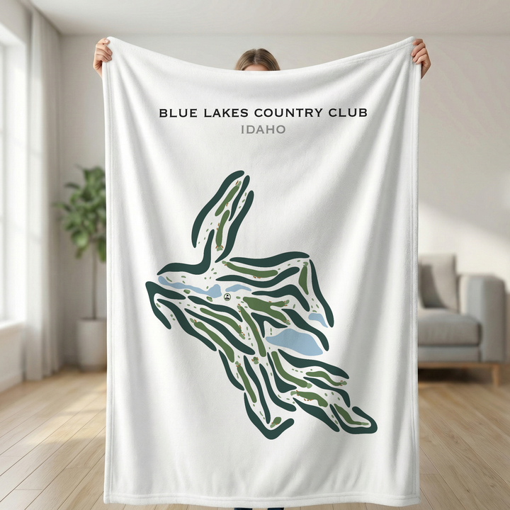 Blue Lakes Country Club, Idaho - Printed Golf Courses