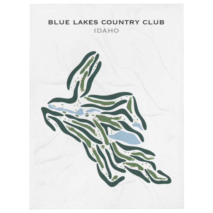 Blue Lakes Country Club, Idaho - Printed Golf Courses