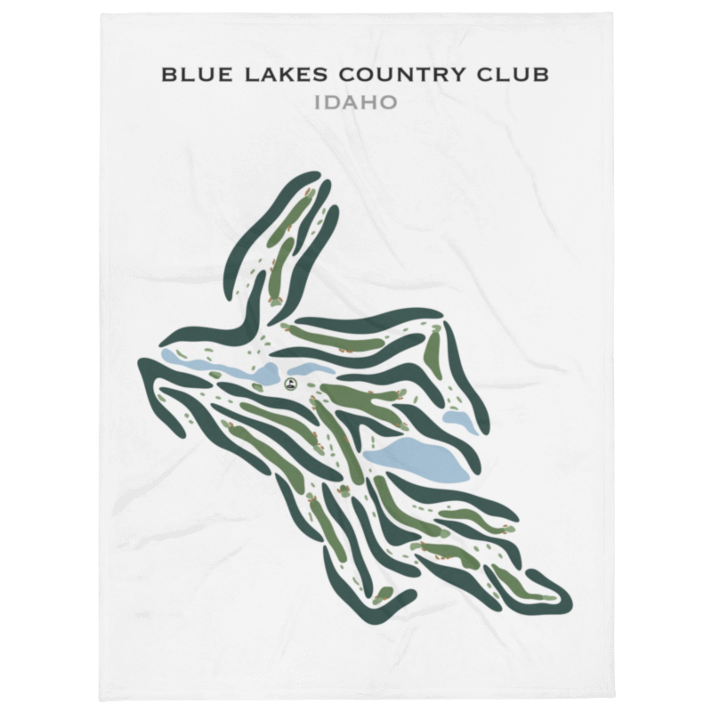 Blue Lakes Country Club, Idaho - Printed Golf Courses