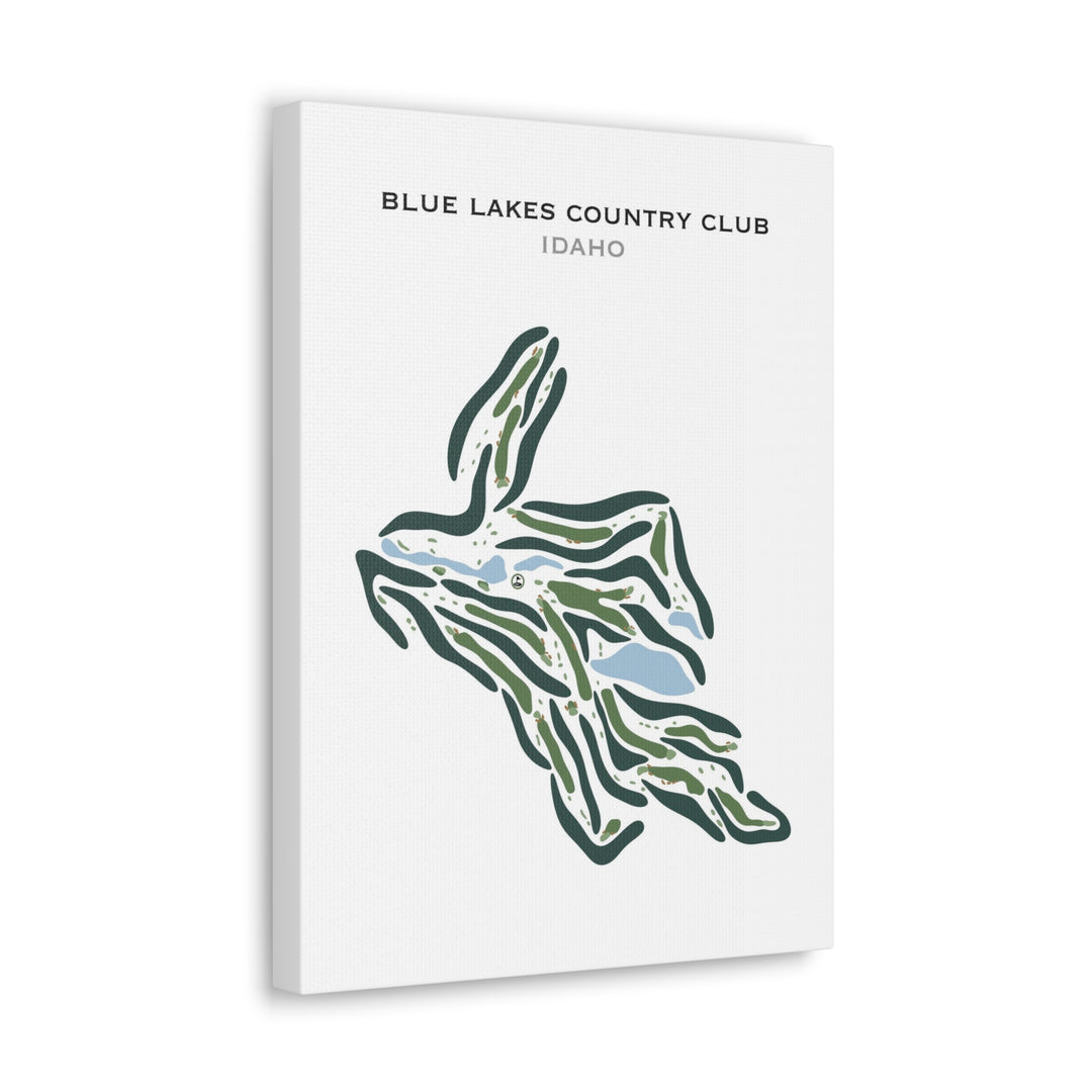 Blue Lakes Country Club, Idaho - Printed Golf Courses