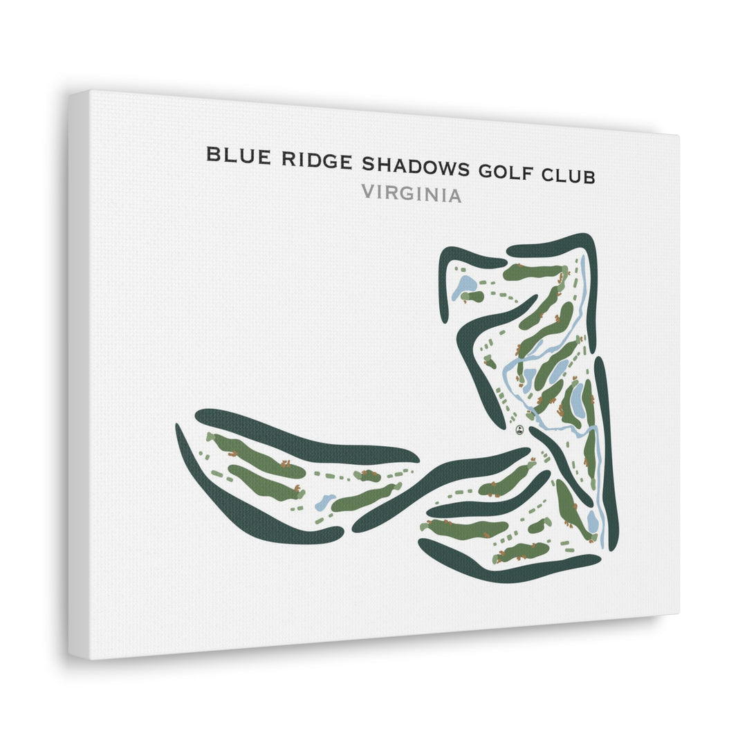 Blue Ridge Shadows Golf Club, Virginia - Printed Golf Course