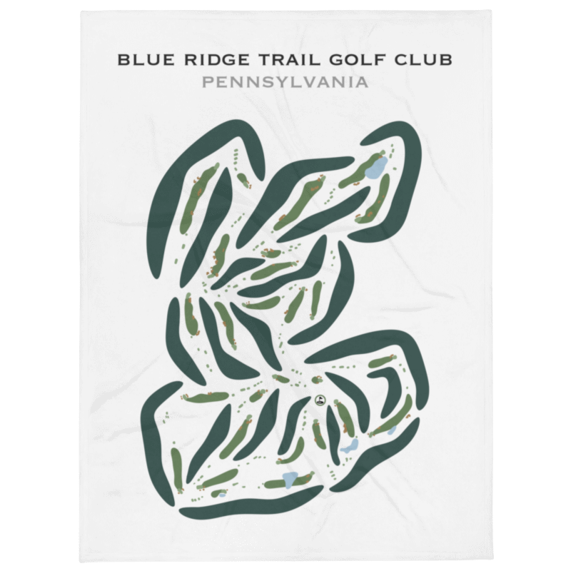 Blue Ridge Trail Golf Club, Pennsylvania - Printed Golf Courses