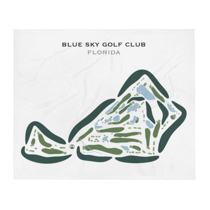Blue Sky Golf Club, Florida - Printed Golf Courses
