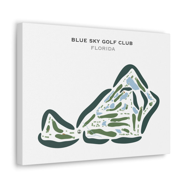 Blue Sky Golf Club, Florida - Printed Golf Courses