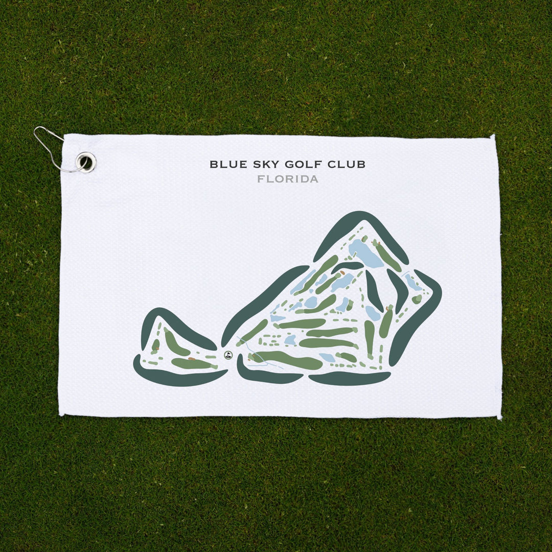 Blue Sky Golf Club, Florida - Printed Golf Courses