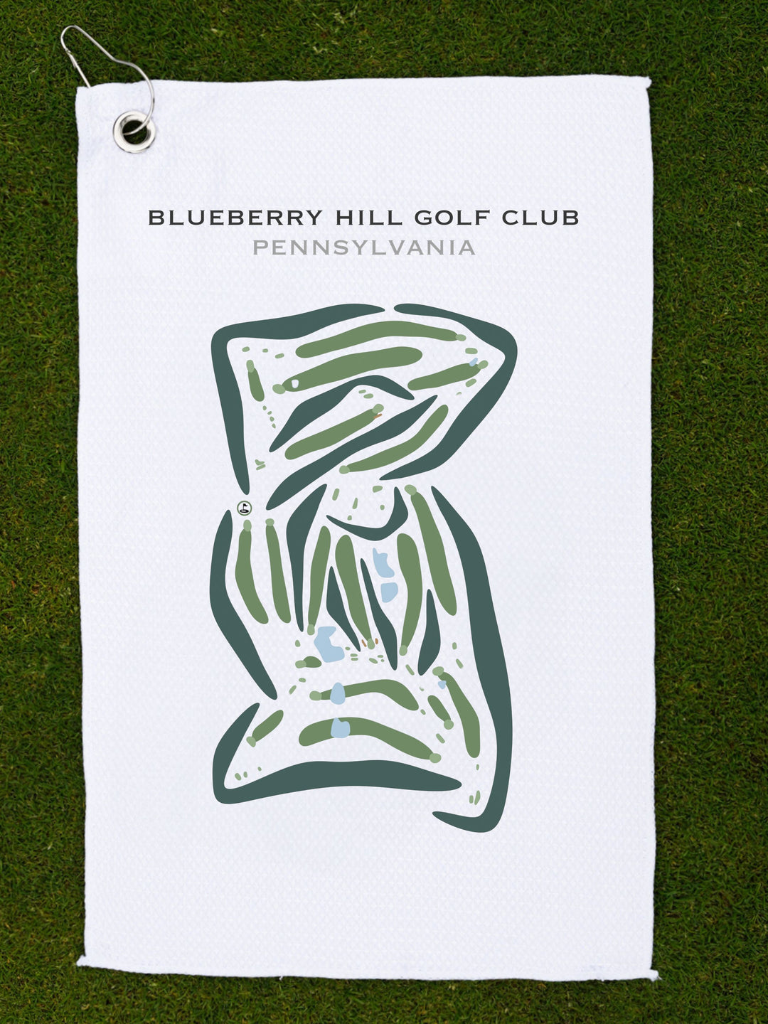 Blueberry Hill Golf Club, Pennsylvania - Printed Golf Courses