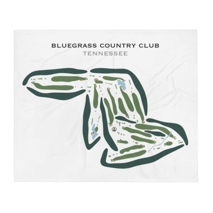 Bluegrass Country Club, Tennessee - Printed Golf Courses