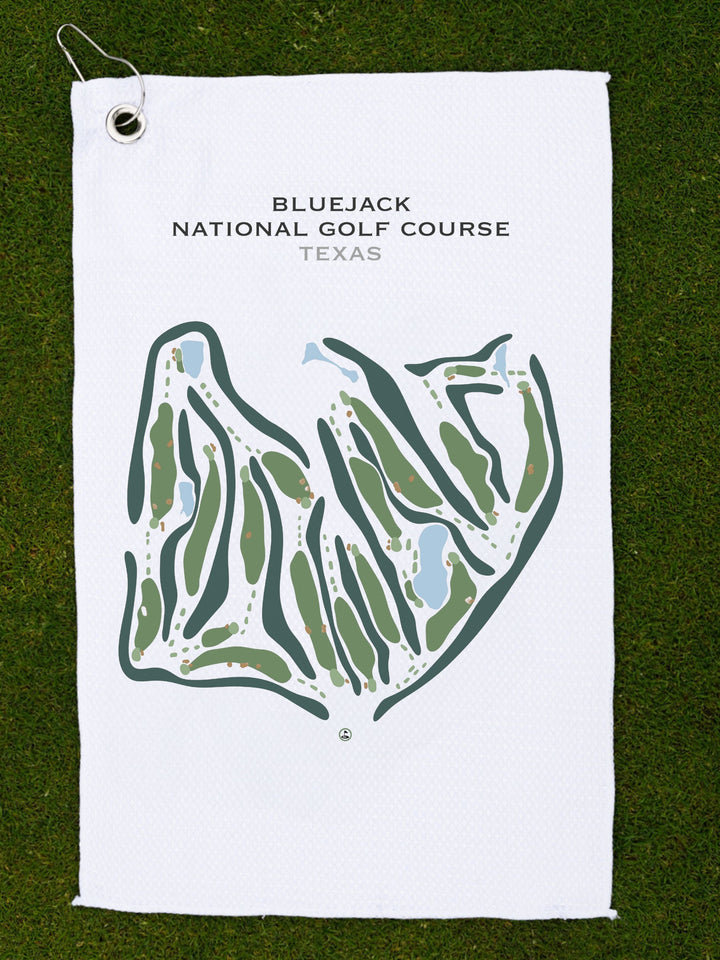 Bluejack National Golf Course, Texas - Printed Golf Courses